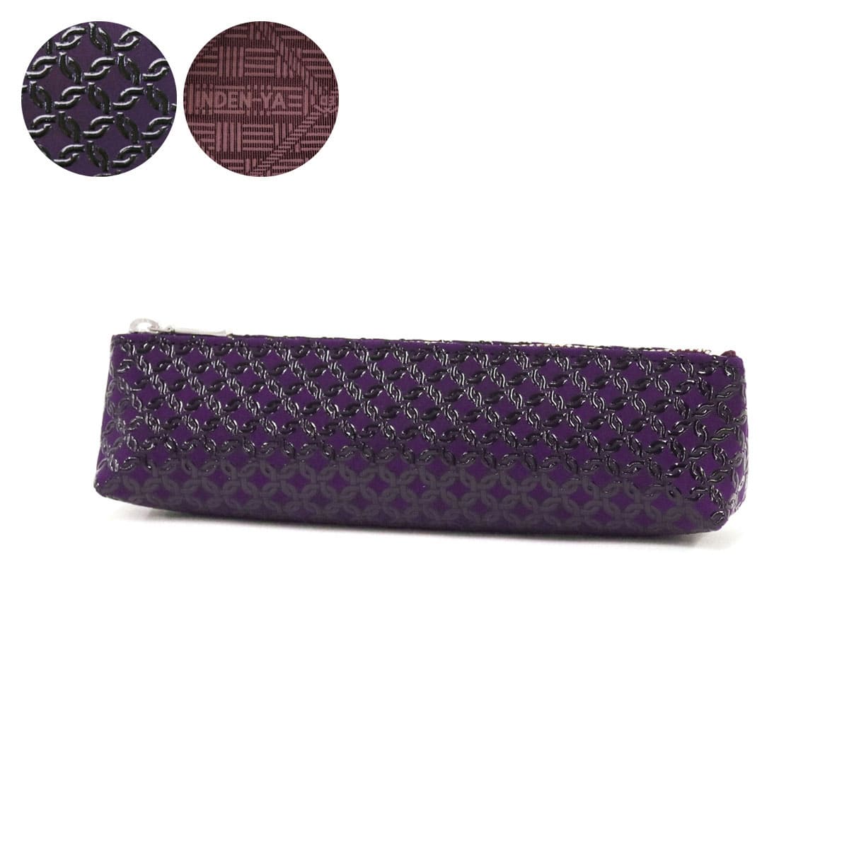 輪繋ぎ小(すみれx黒)