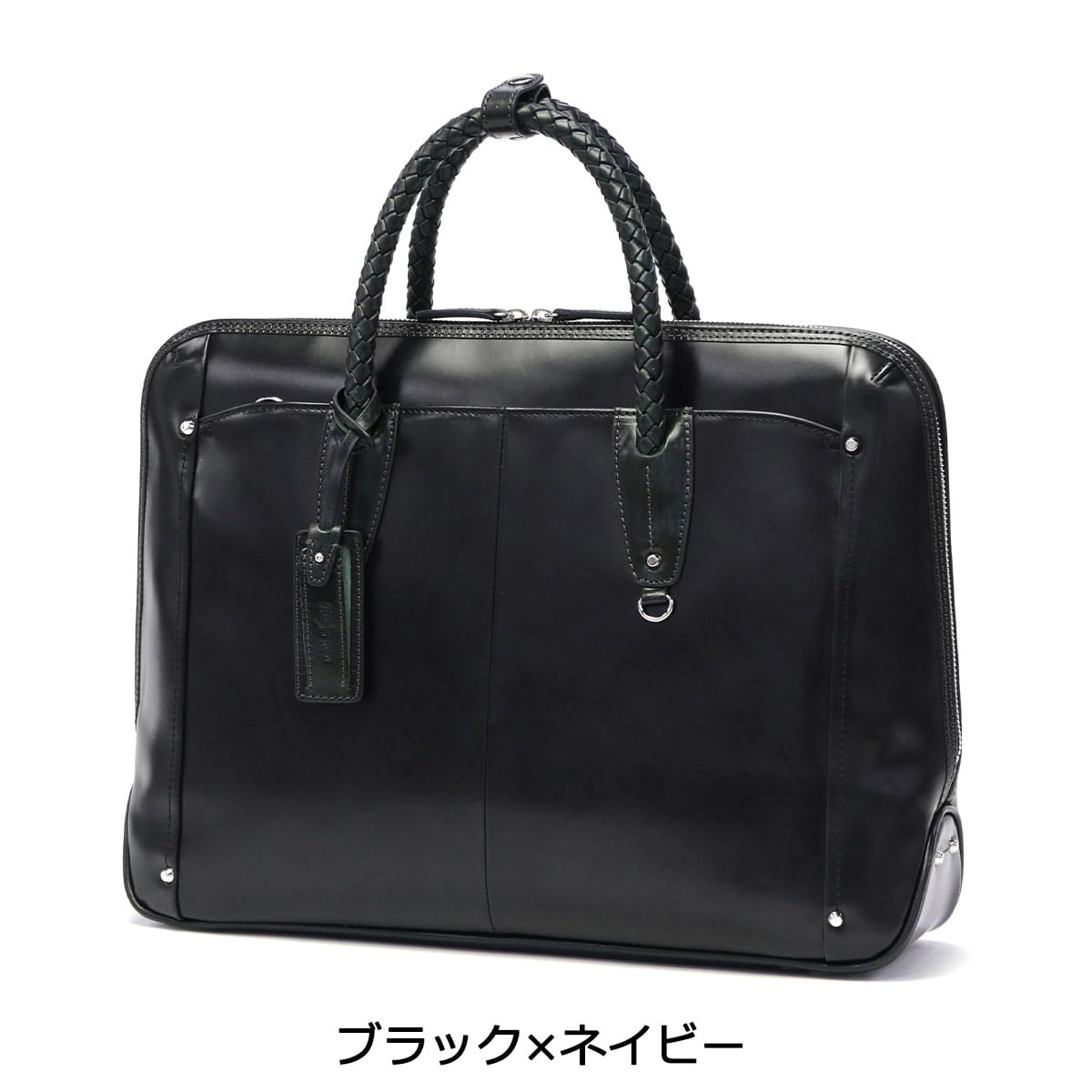 キーファーノイ ブリーフケース メンズ 本革 B4 PC レザー 黒 軽量