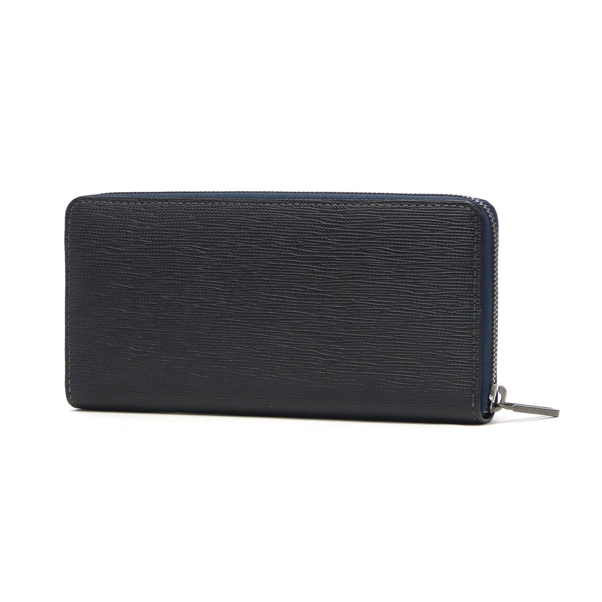 ランバン オン ブルー 長財布 メンズ ロングウォレット 小銭入れあり LANVIN en Bleu ブランド おしゃれ シンプル 大人 上品 ラウンドファスナー 財布 レザー 本革 牛革 札入れ 小銭入れ カード スタンパ 522605 クロ
