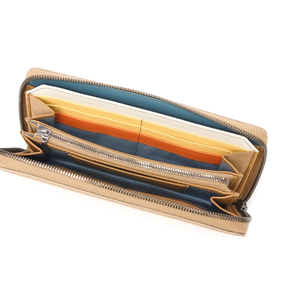 ランバン オン ブルー 長財布 メンズ ロングウォレット 小銭入れあり LANVIN en Bleu ブランド おしゃれ シンプル 大人 上品 ラウンドファスナー 財布 レザー 本革 牛革 札入れ 小銭入れ カード スタンパ 522605 クロ