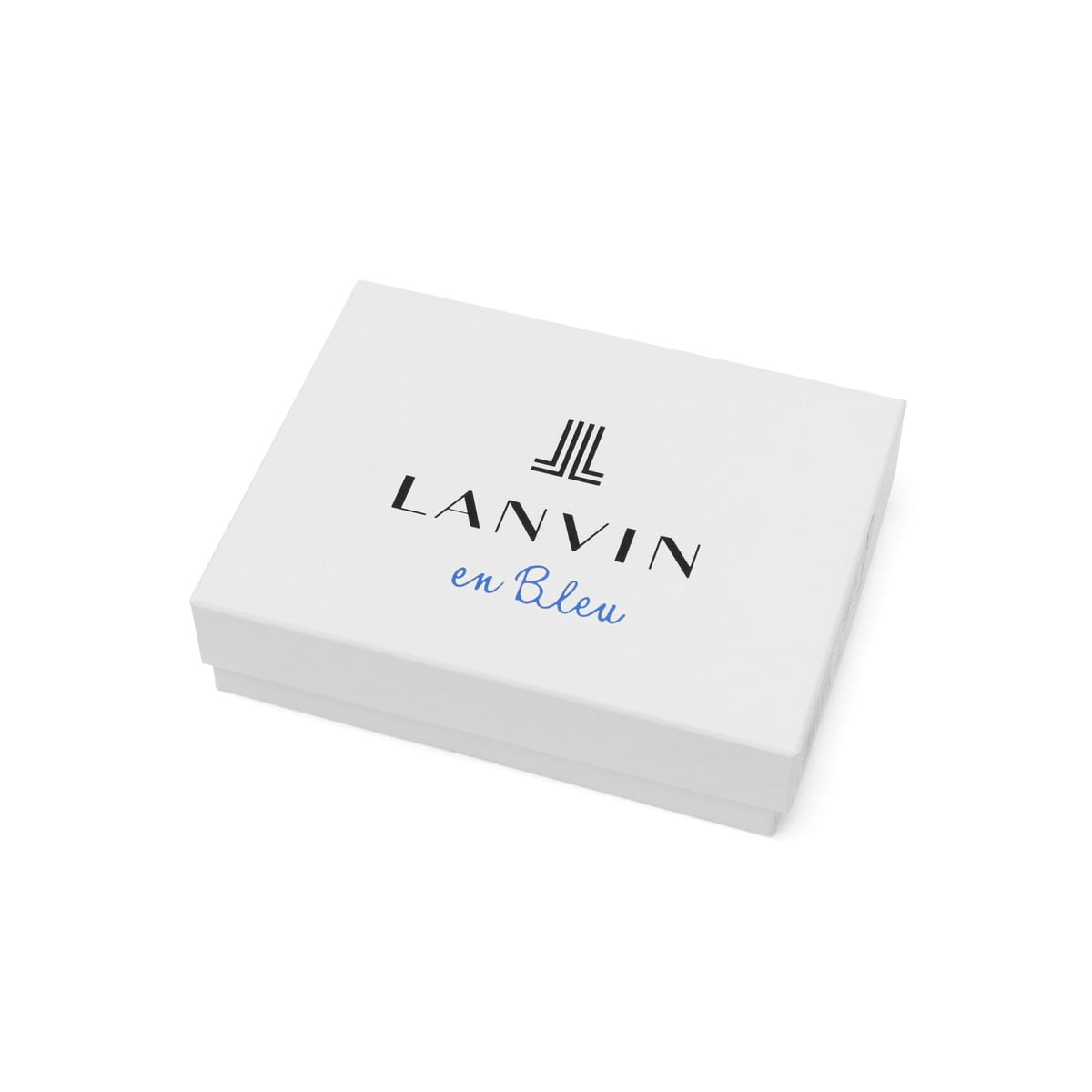 ランバン オン ブルー 二つ折り財布 メンズ 財布 小銭入れあり LANVIN en Bleu ブランド 大人 上品 コンパクト 軽量 二つ折り 二つ折 革財布 小さめ 高級感 レザー 本革 革 おしゃれ プレゼント ゼブダ 529614 クロ