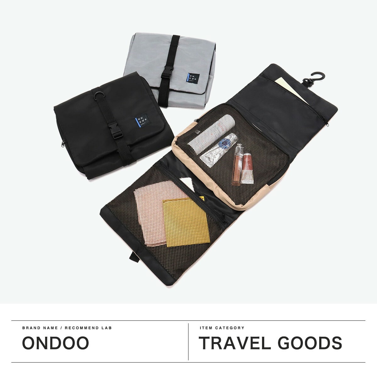 Wpc. ONDOO トラベルポーチ 吊り下げ 洗面用具 ダブリュピーシー Wpc