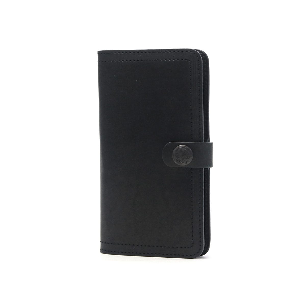 【正規取扱店】 レッドムーン スマホケース 手帳型 iPhone16Plus REDMOON iPhone用 iPhone16Plus用 アイフォン ケース スマホカバー 本革 革 サドルレザー 携帯ケース カード収納 日本製 iPhone16Plus専用ケース RM-IPC-16Plus ブラック