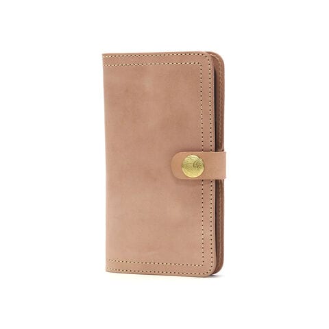 【正規取扱店】 レッドムーン スマホケース 手帳型 iPhone16Plus REDMOON iPhone用 iPhone16Plus用 アイフォン ケース スマホカバー 本革 革 サドルレザー 携帯ケース カード収納 日本製 iPhone16Plus専用ケース RM-IPC-16Plus ナチュラル