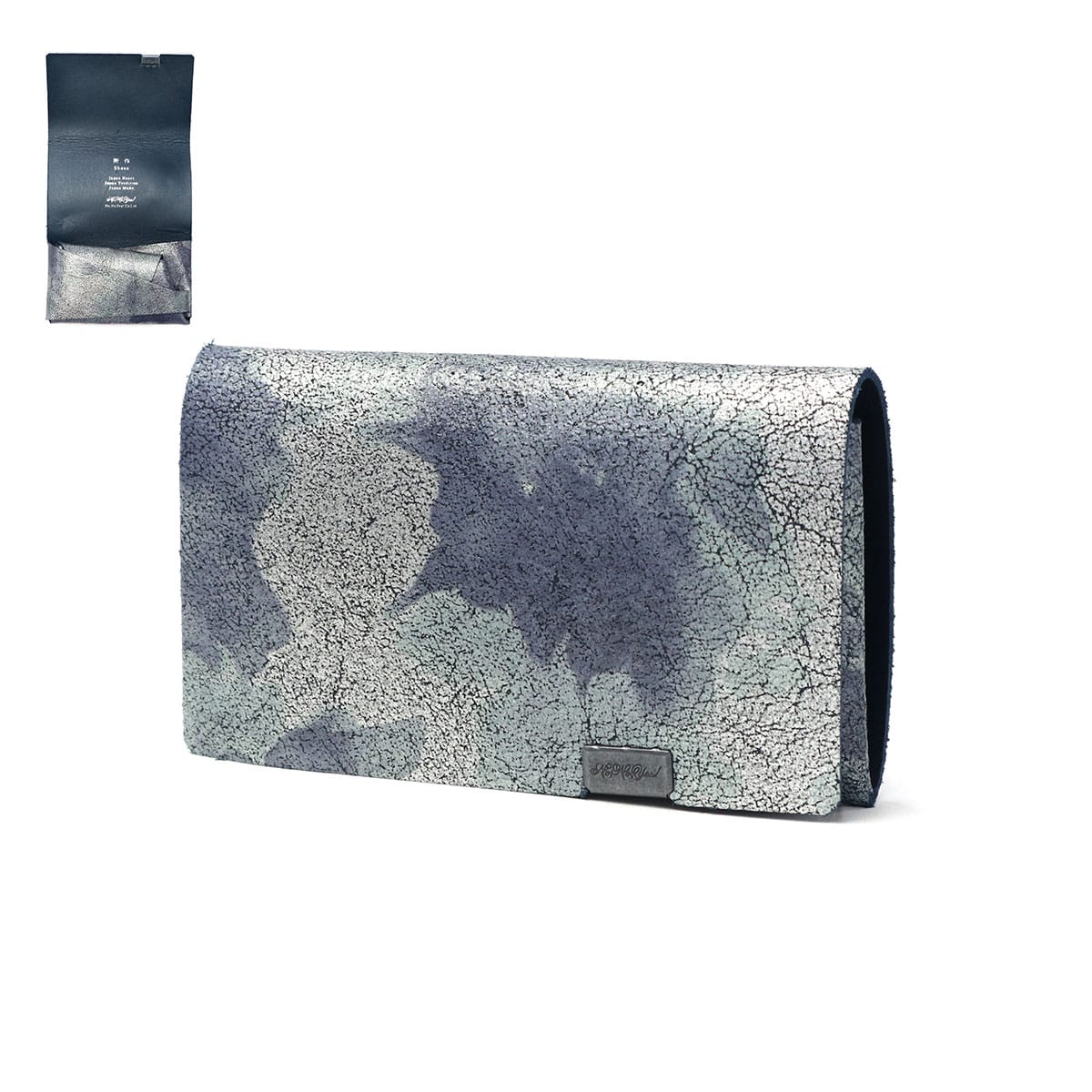 フローラルxネイビー