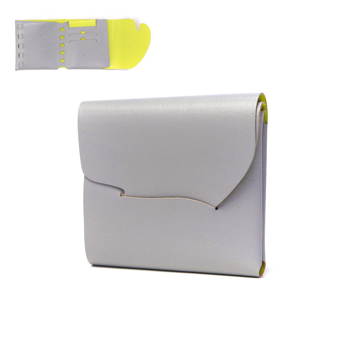 グレー×イエロー