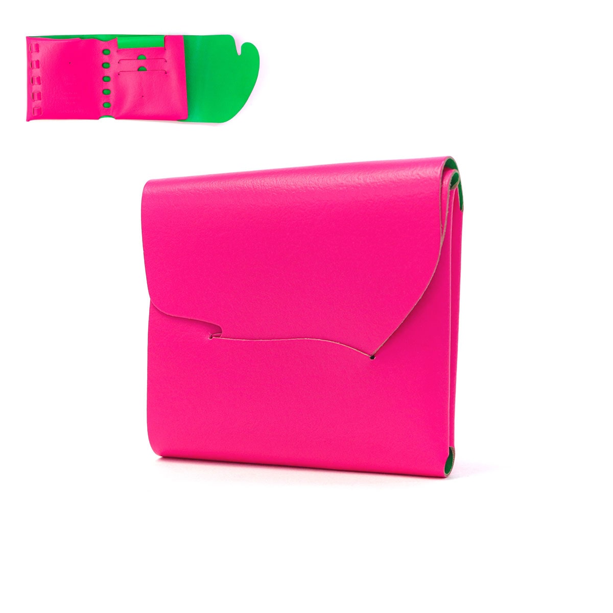 ピンク×グリーン