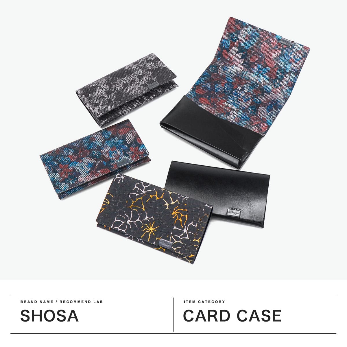 所作 カードケース メンズ レディース 名刺入れ Shosa ブランド