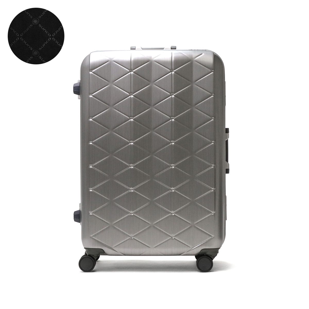 エンボスヘアラインシルバー