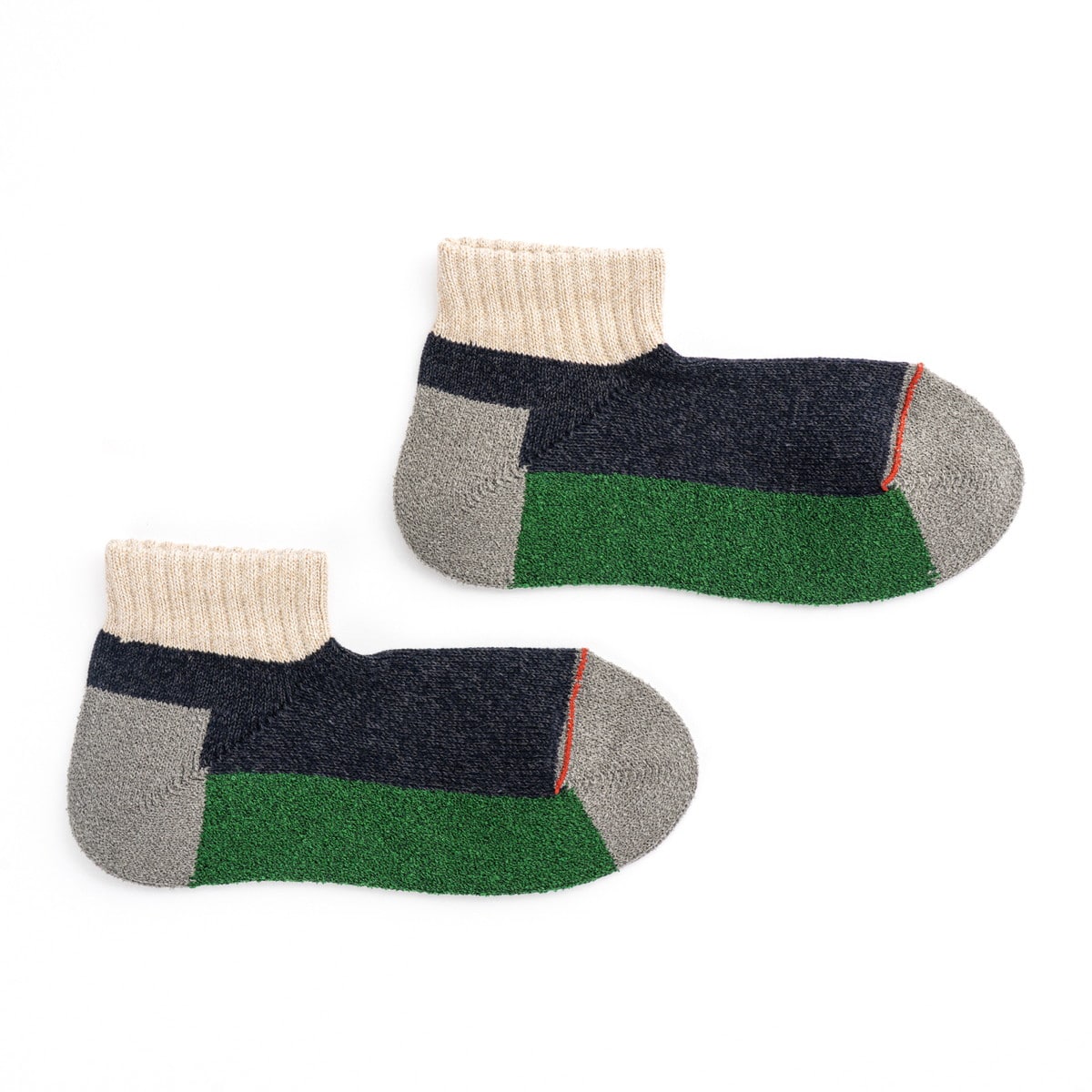 ネイビー×グリーン