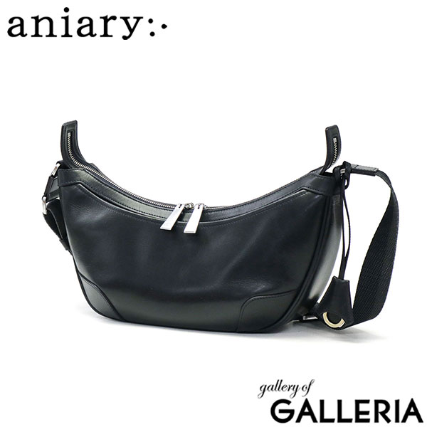 正規取扱店 アニアリ ショルダーバッグ aniary Antique Leather アンティークレザー ショルダー バッグ 斜めがけ 小さめ 横型 軽量 本革 レザー 旅行 日本製 メンズ レディース 01-03007