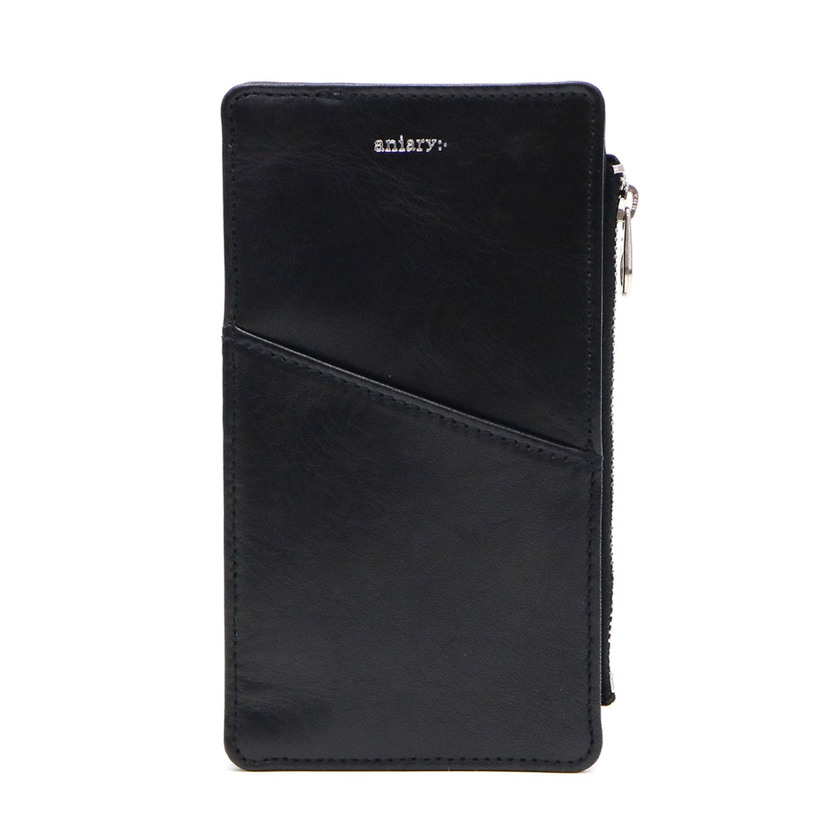aniary アニアリマルチケースS Antique Leather アンティークレザー スマホポーチ スマホ メンズレディース ミニ財布 01-08002
