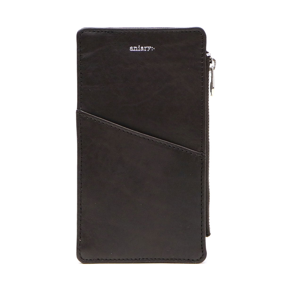 aniary アニアリマルチケースS Antique Leather アンティークレザー スマホポーチ スマホ メンズレディース ミニ財布 01-08002