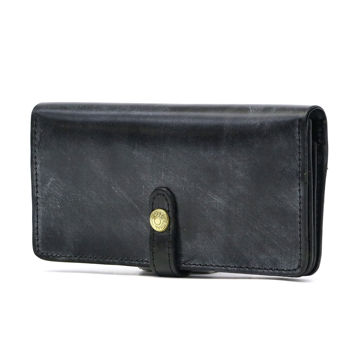 GLENROYAL グレンロイヤル 長財布 財布 ROUND LONG PURSE フラップ付長財布 かぶせ メンズ 本革 革03-6178