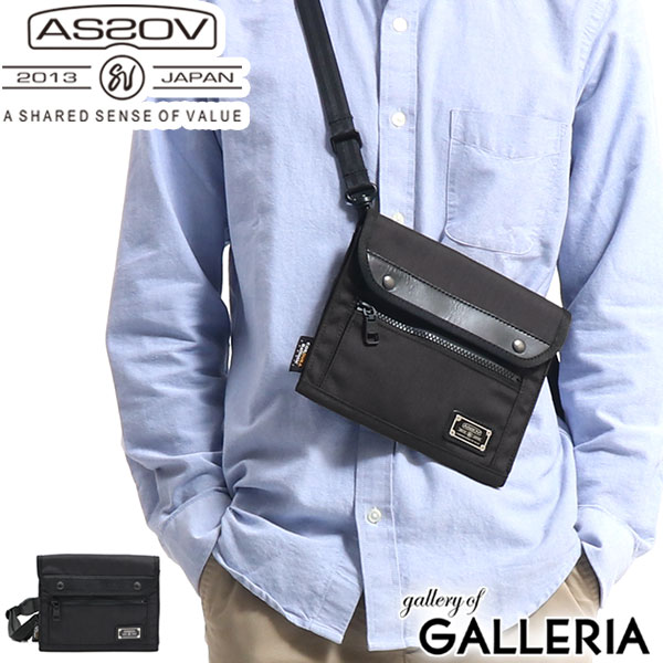 【正規品1年保証】アッソブ AS2OV ショルダーバッグ 財布ショルダー 斜めがけ 財布 2WAY ミニショルダー EXCLUSIVEBALLISTIC NYLON WALLET SHOULDER メンズ 061324