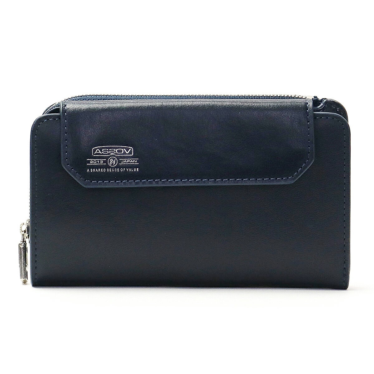 【正規品1年保証】アッソブ 財布 二つ折り財布 AS2OV レザー LEATHER MOBILE WALLET モバイルウォレット iPhone6SiPhone6 メンズ ASSOV 081601 父の日