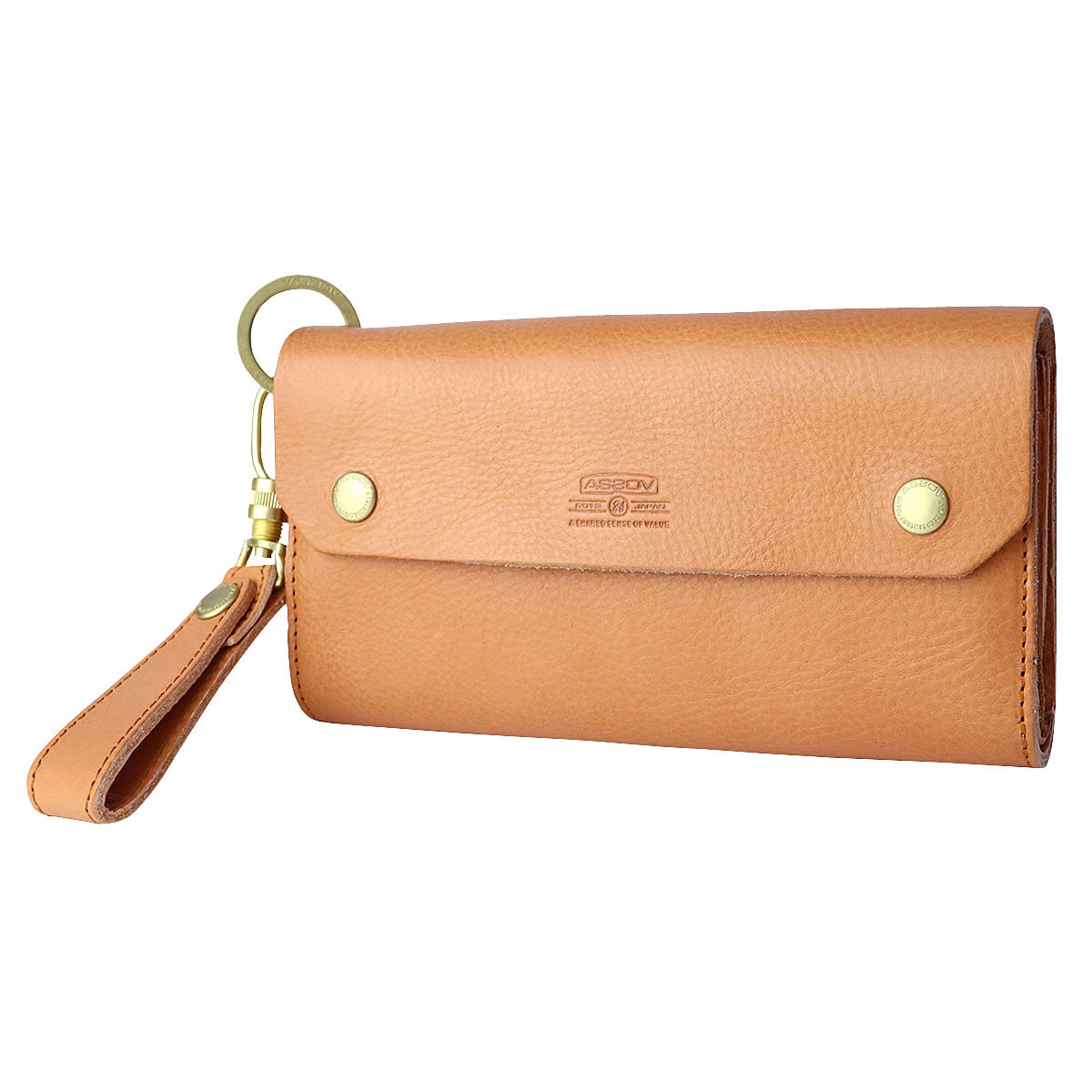 【セール】【正規品1年保証】アッソブ 財布　長財布 AS2OV レザー AS2OV OILED SHRINK LEATHER メンズ レディースASSOV101401