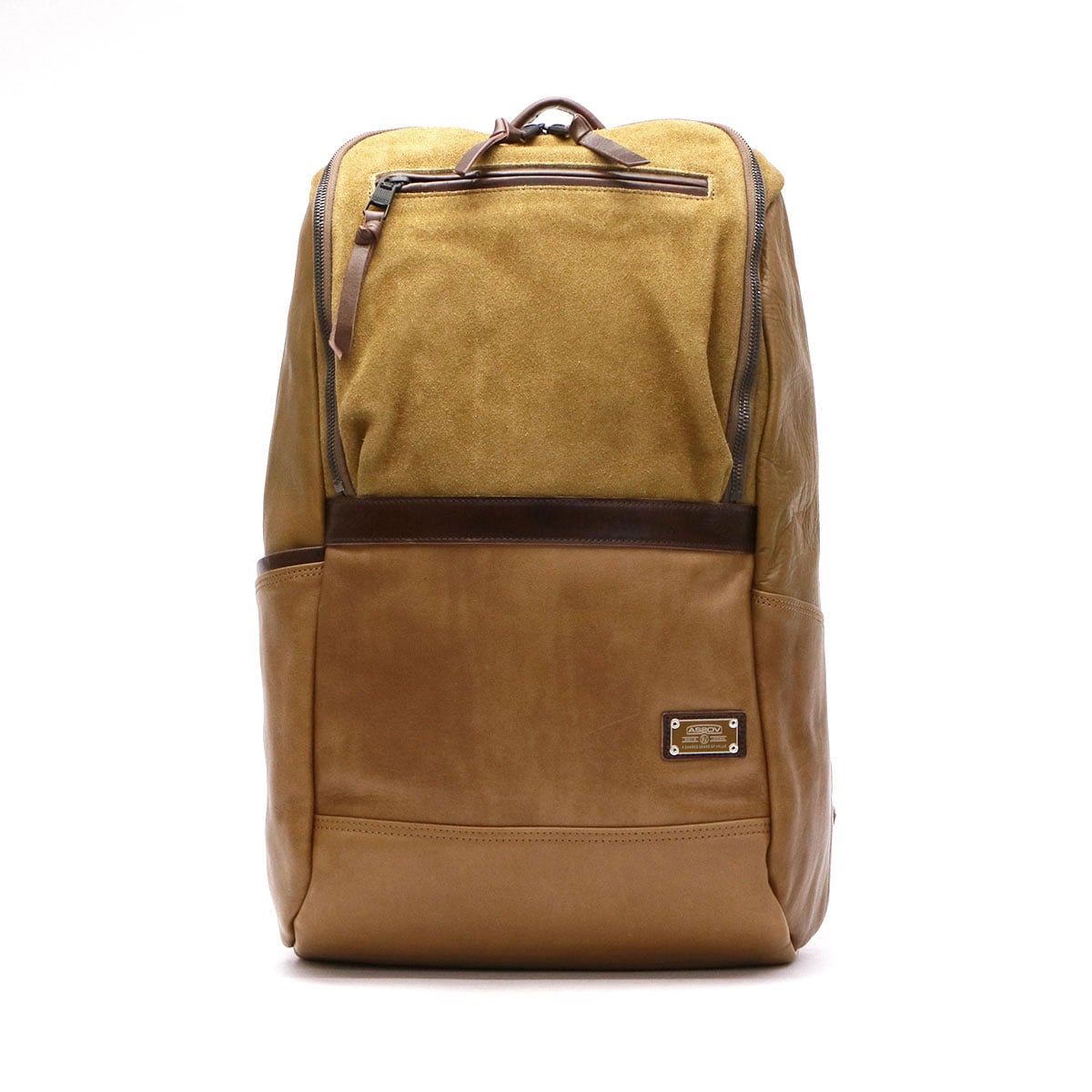 【正規品1年保証】アッソブ リュック AS2OV バックパック リュックサック LEATHER COMBINATION レザー 革 メンズASSOV121650