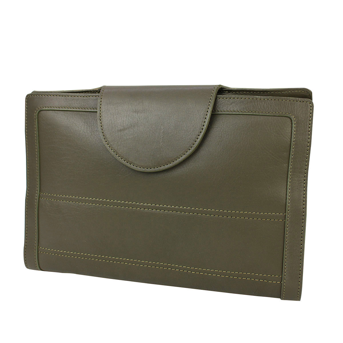 aniary アニアリクラッチバッグ ハンドキルティングレザー セカンドバッグ メンズ レディース レザー 13-08000