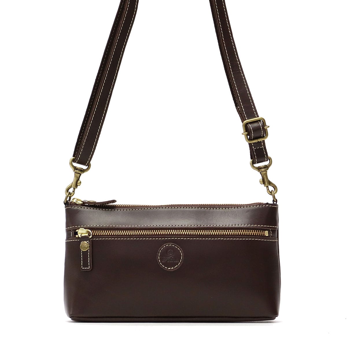 フォルナ お財布ショルダー Folna バッグ 財布 ショルダーバッグ ミニショルダー お財布ポシェット 斜めがけ クラッチバッグレディース 革 本革 259538