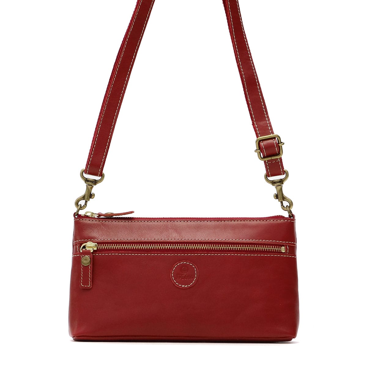 フォルナ お財布ショルダー Folna バッグ 財布 ショルダーバッグ ミニショルダー お財布ポシェット 斜めがけ クラッチバッグレディース 革 本革 259538