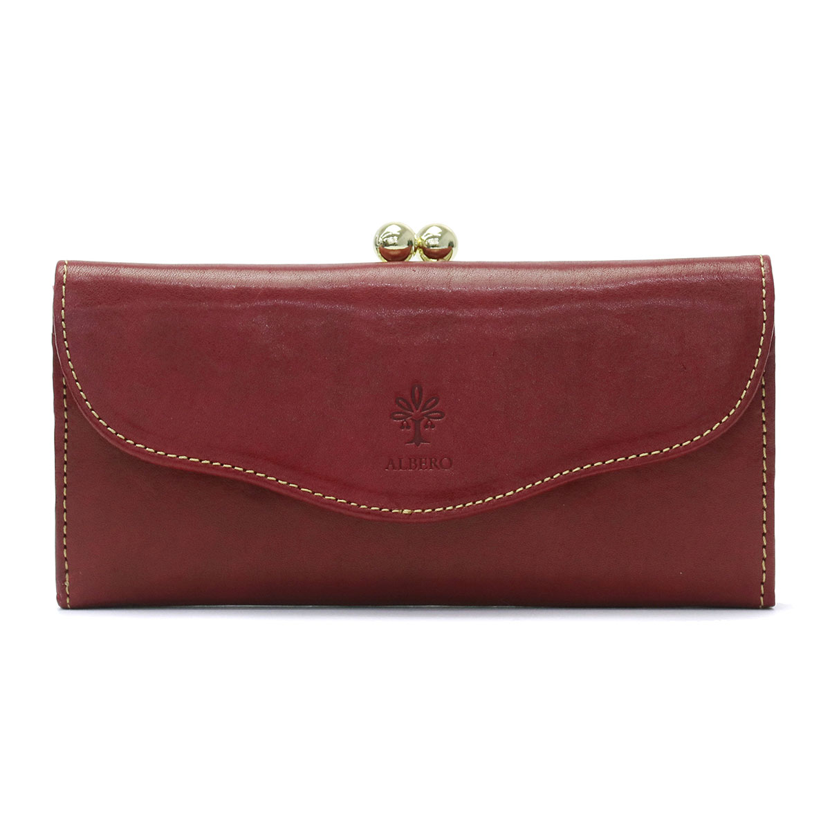 アルベロ 長財布 ALBERO がま口長財布 長財布 がま口 財布 本革 PIERROT ピエロ レディース 日本製 6407