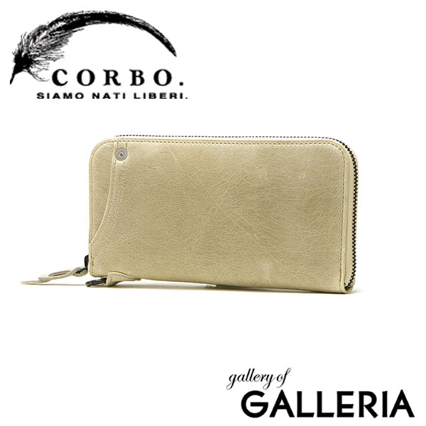 CORBO コルボ 財布 ラウンドファスナー 長財布 メンズ 革 CLAY works HORSE 8JF-9980