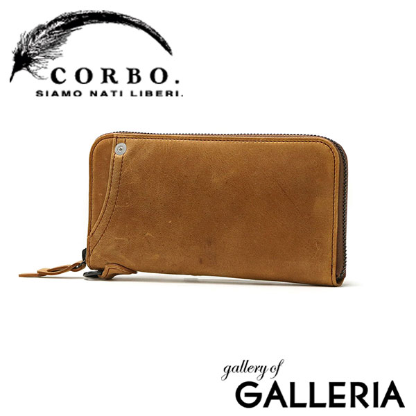 CORBO コルボ 財布 ラウンドファスナー 長財布 メンズ 革 CLAY works HORSE 8JF-9980