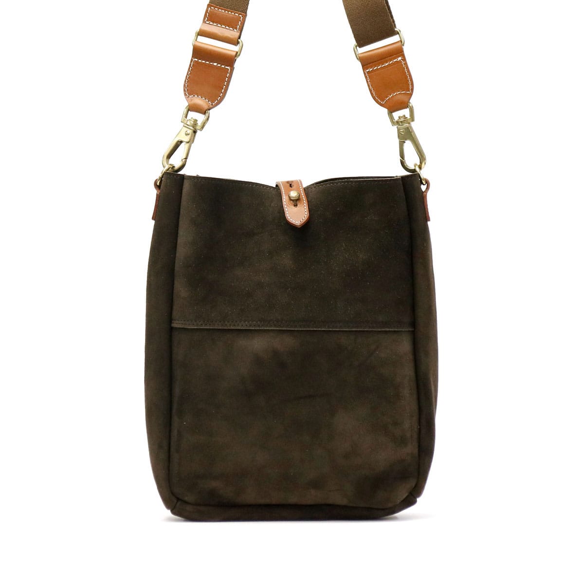 【セール】アーツアンドクラフツ ショルダーバッグ ARTS&CRAFTS バッグ VERTICAL SHOULDER 斜めがけKUDU NAKED 本革 レザー スエード ブランド 日本製 メンズ レディース