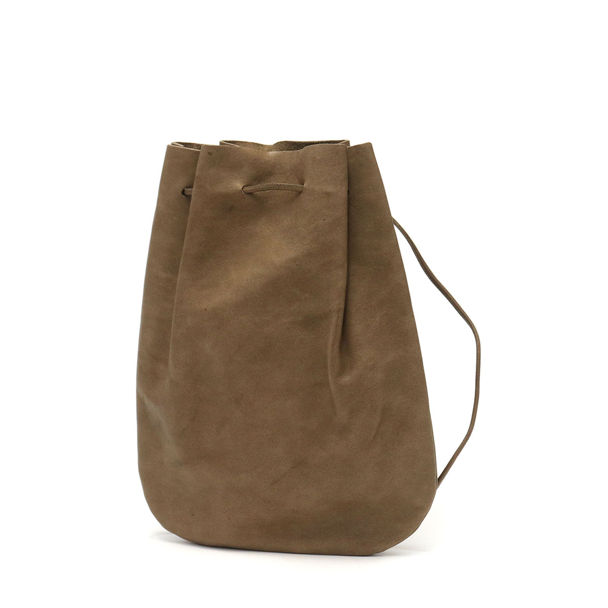 アーツアンドクラフツ ショルダーバッグ ARTS&CRAFTS VEGETABLE HORSE LEATHER DROP SHAPE POUCH M 巾着ショルダーバッグ ショルダー バッグ 斜めがけ ミニ 巾着 本革 レザー 日本製 メンズ レディース