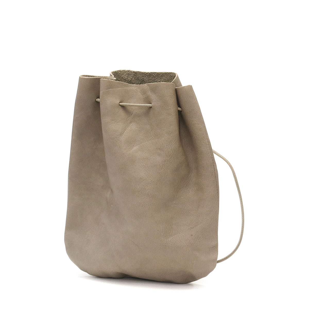 アーツアンドクラフツ ショルダーバッグ ARTS&CRAFTS VEGETABLE HORSE LEATHER DROP SHAPE POUCH M 巾着ショルダーバッグ ショルダー バッグ 斜めがけ ミニ 巾着 本革 レザー 日本製 メンズ レディース