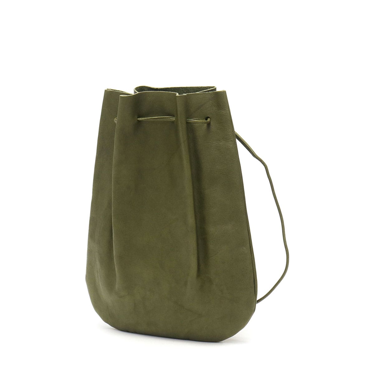 アーツアンドクラフツ ショルダーバッグ ARTS&CRAFTS VEGETABLE HORSE LEATHER DROP SHAPE POUCH M 巾着ショルダーバッグ ショルダー バッグ 斜めがけ ミニ 巾着 本革 レザー 日本製 メンズ レディース