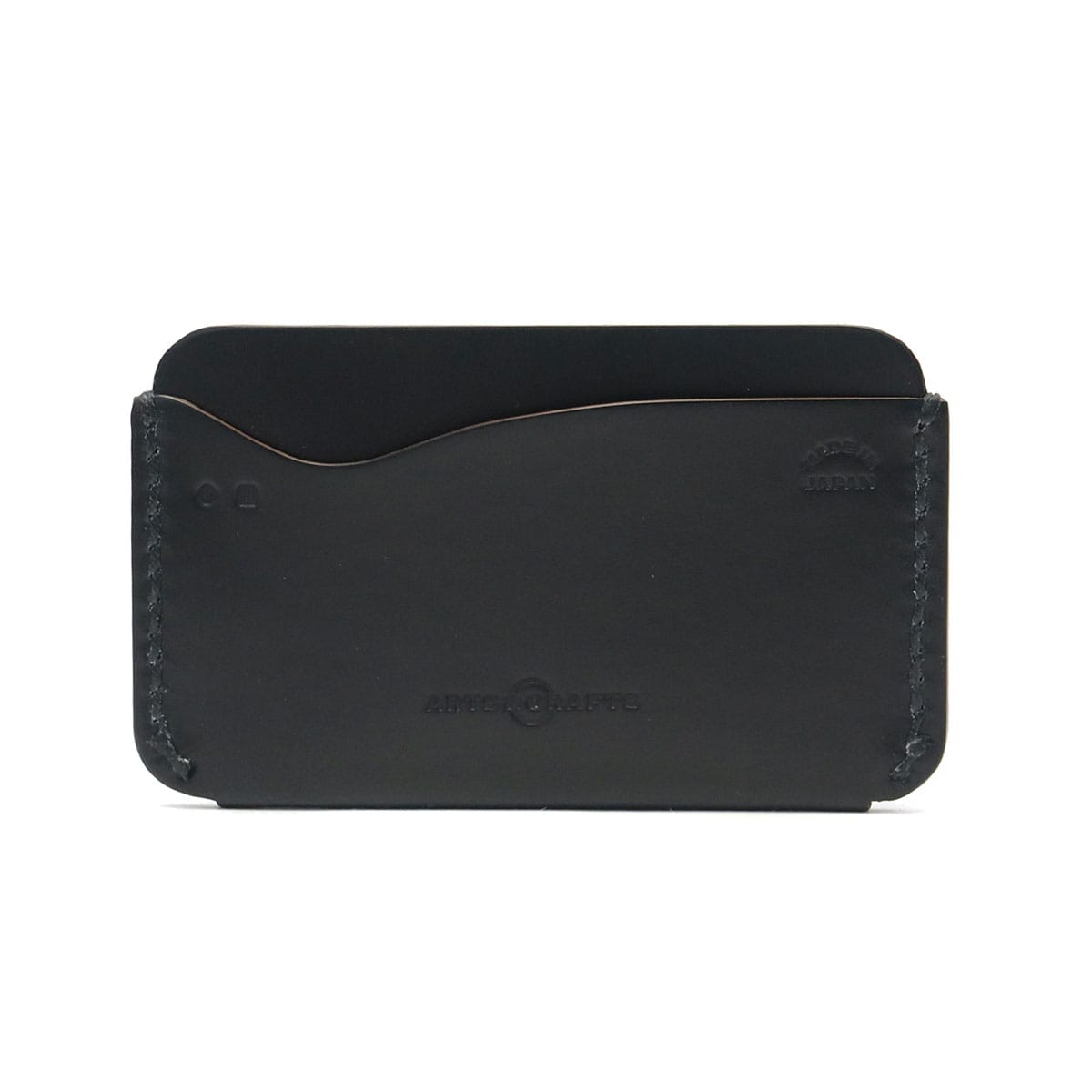 【セール】アーツアンドクラフツ カードケース ARTS&CRAFTS 名刺入れ ミニ財布 HANDSEWN CORDOVANACCCARD SLEEVE WALLET ビジネス 革 レザー アーツ＆クラフツ メンズ レディース