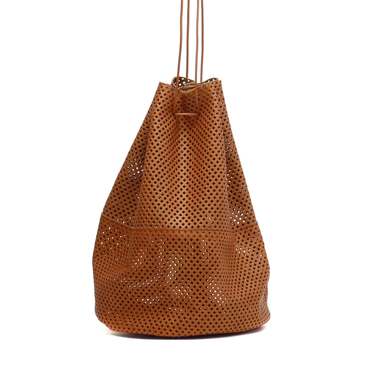 【セール】アーツアンドクラフツ 巾着バッグ ARTS&CRAFTS バッグ PUNCHING DRAW STRINGS POUCHXLショルダーバッグ ポーチ PUNCHING HORSE LEATHER 19SS LIMITED 革 レザー アーツ＆クラフツメンズレディース