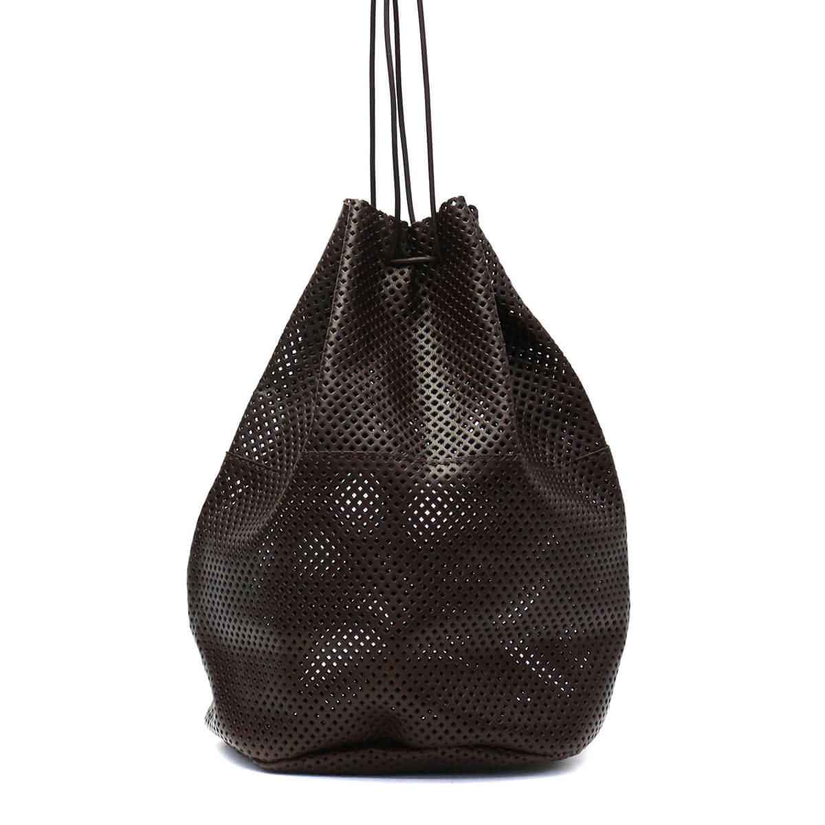 【セール】アーツアンドクラフツ 巾着バッグ ARTS&CRAFTS バッグ PUNCHING DRAW STRINGS POUCHXLショルダーバッグ ポーチ PUNCHING HORSE LEATHER 19SS LIMITED 革 レザー アーツ＆クラフツメンズレディース