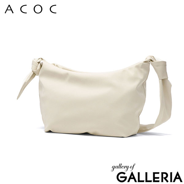 アコック ショルダーバッグ レディース ACOC バッグ 軽量 軽い 斜めがけバッグ ラウンド型 ラウンドショルダー トート 肩掛け 韓国 シンプル おしゃれ カジュアル かわいい B5 2WAY Glossy Halfmoon Cross Bag