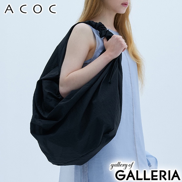 ACOC アコック トートバッグ ドロストバッグ くしゅくしゅ かわいい 大人 B4 Tangle Twist Bag 125BG661