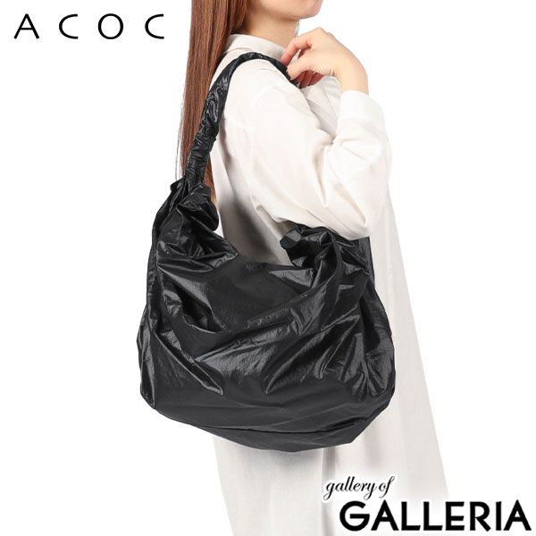 ACOC アコック トートバッグ シンプル 軽い オシャレ デイリー A4 Glossy Mid Tangle Twist Bag 325BG668
