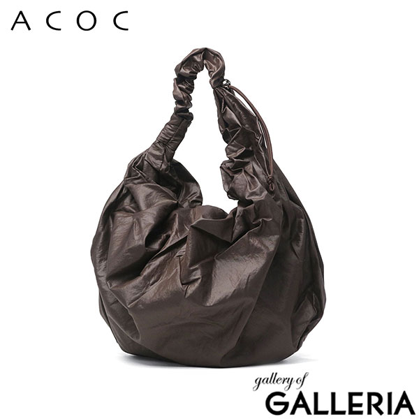 ACOC アコック トートバッグ シンプル 軽い オシャレ デイリー A4 Glossy Mid Tangle Twist Bag 325BG668