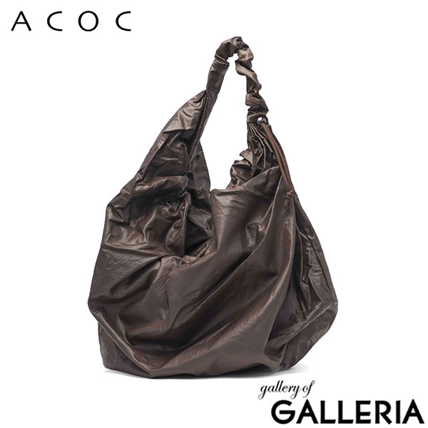 ACOC アコック トートバッグ おしゃれ シンプル 軽い 丈夫 B4 Glossy Large Tangle Twist Bag 325BG667