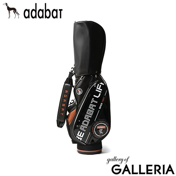 【セール】アダバット キャディバッグ メンズ レディース 軽量 adabat ゴルフ キャディ バッグ カート 47インチ 5分割 9.0型 フード ゴルフバッグ 肩掛け ショルダー ラウンド ABC429