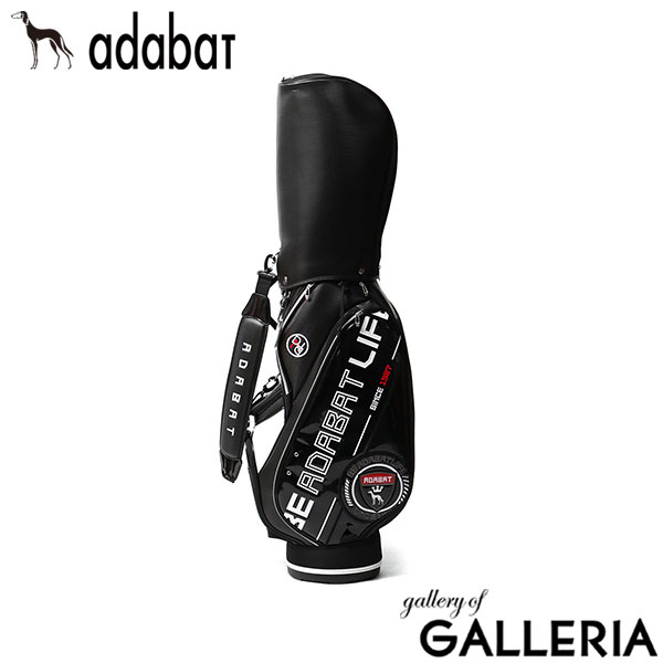 【セール】アダバット キャディバッグ メンズ レディース 軽量 adabat ゴルフ キャディ バッグ カート 47インチ 5分割 9.0型 フード ゴルフバッグ 肩掛け ショルダー ラウンド ABC429