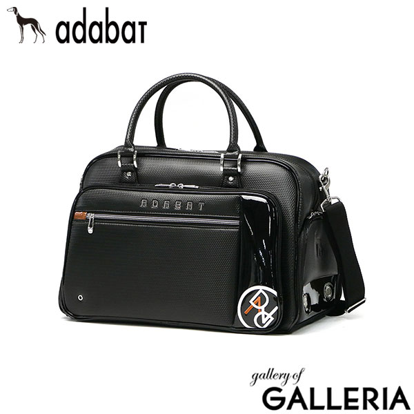 【セール】アダバット ボストンバッグ メンズ レディース adabat ゴルフ ボストン バッグ ゴルフボストン ショルダー 大容量 大きめ 軽量 シューズ収納 ゴルフバッグ 2WAY ラウンド 黒 シンプル ABB429