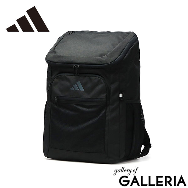 アディダス リュック メンズ レディース 大容量 通学 黒 ブラック adidas リュックサック おしゃれ 軽量 軽い ブランド カジュアル ボックス型 男子 女子 高校生 中学生 シンプル ロゴ B4 35L 68562 新作 2025