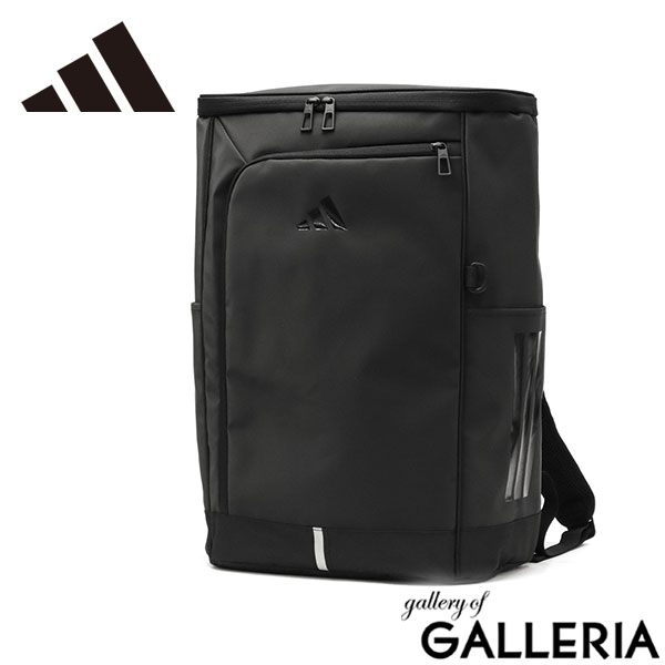 ノベルティ付 アディダス リュック メンズ レディース 大容量 通学 黒 ブラック adidas リュックサック おしゃれ 軽量 ブランド カジュアル 男子 女子 高校生 中学生 シンプル ロゴ A3 B4 30L 耐久性 耐水 68571 新作 2025