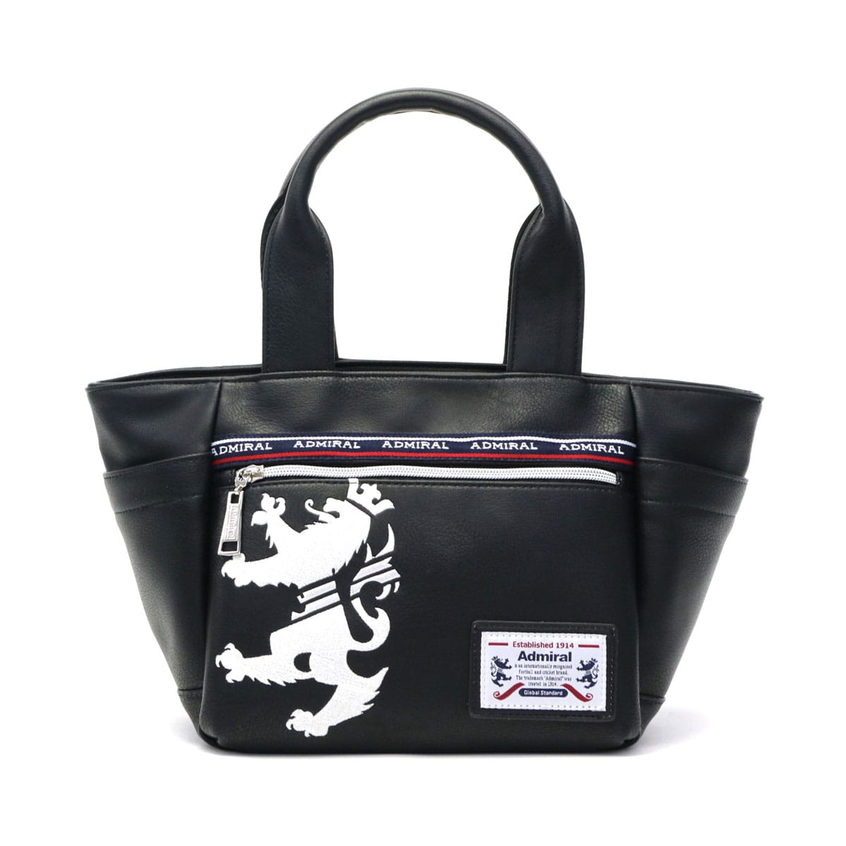 アドミラル トートバッグ Admiral ミニトートバッグ ファスナー付き 小さめ 小さい コンパクト ミニバッグミニトートMARHAM マーハム スポーツ メンズ レディース ADGA-06