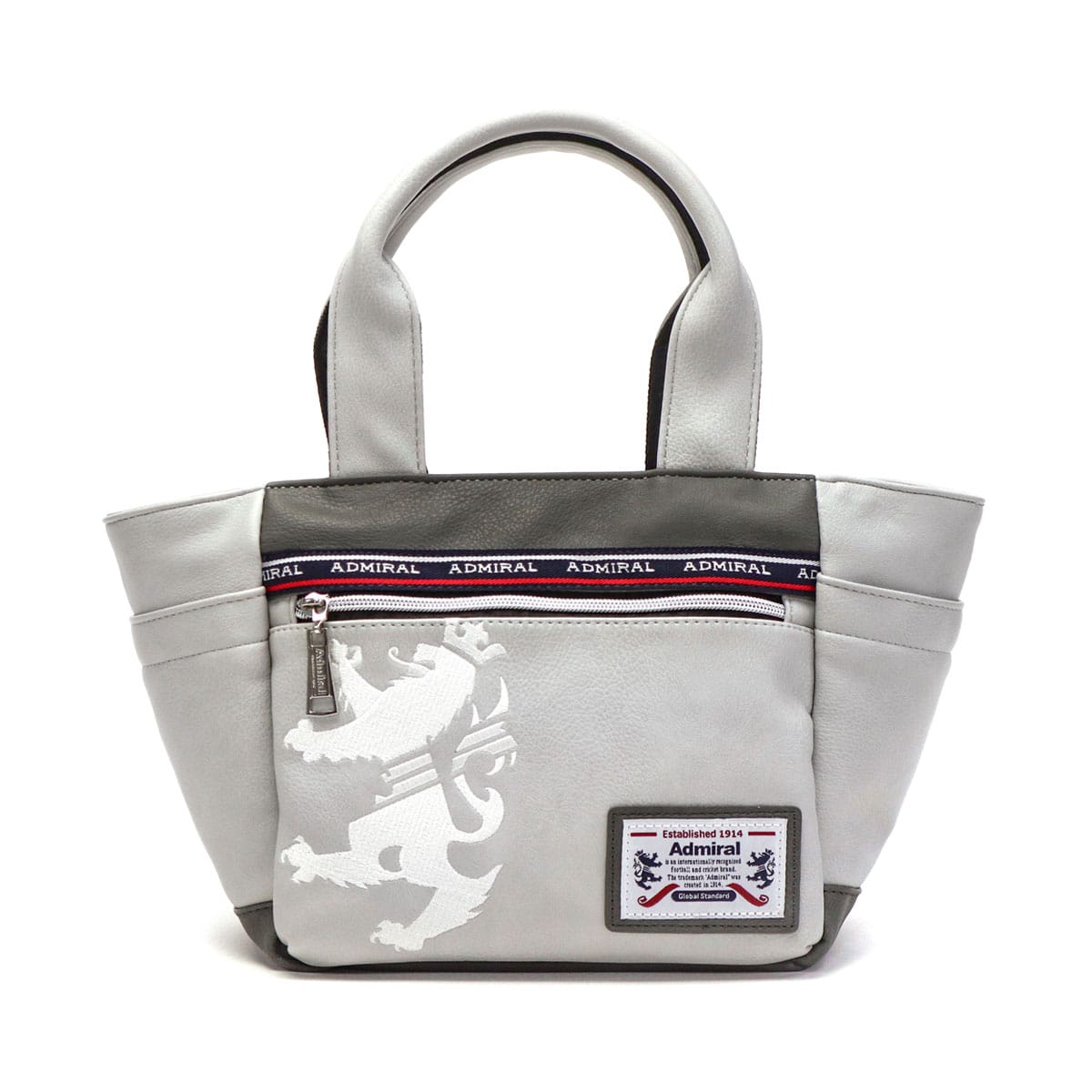 アドミラル トートバッグ Admiral ミニトートバッグ ファスナー付き 小さめ 小さい コンパクト ミニバッグミニトートMARHAM マーハム スポーツ メンズ レディース ADGA-06