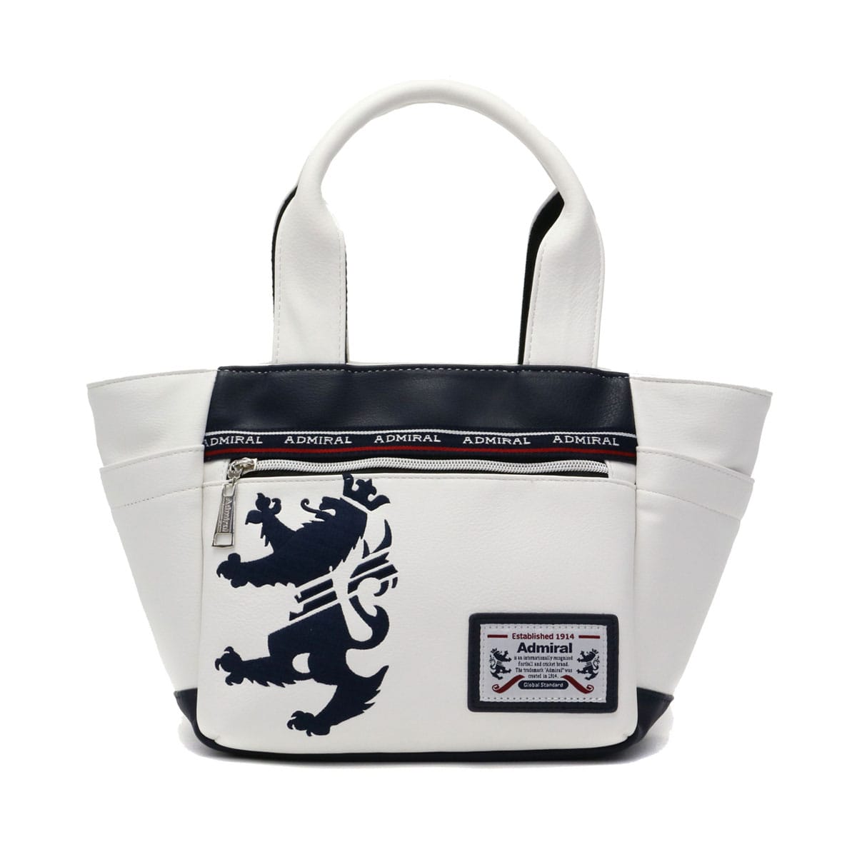 アドミラル トートバッグ Admiral ミニトートバッグ ファスナー付き 小さめ 小さい コンパクト ミニバッグミニトートMARHAM マーハム スポーツ メンズ レディース ADGA-06