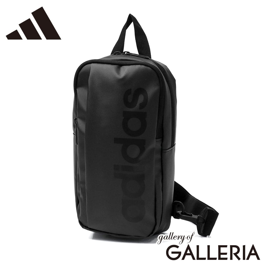 adidas アディダス ボディバッグ シンプル 小さい ミニ ロゴ ショルダー バッグ 縦型 リニア リニアスリングバッグ TK961