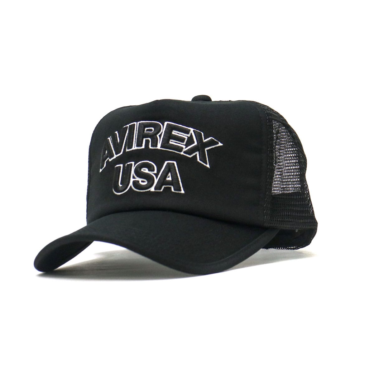 アヴィレックス キャップ AVIREX HEAD WEAR KING SIZE MESH CAP USA 帽子 ワークキャップ アジャスター付き フリーサイズ 迷彩 カモ ブランド メンズ レディース アビレックス 14308600